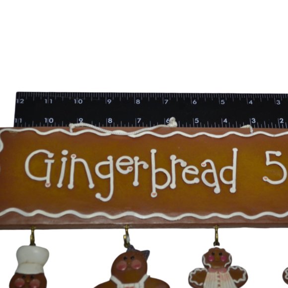 Kitchen Gingerbread People Measuring Spoon Set New In Box Unused With Hanging Rack Poshmark